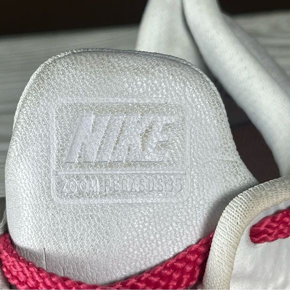 Nike Air Zoom Pegasus 35 White Pink Running Shoe Athletic Sneaker Womens 8 - Picture 4 of 9